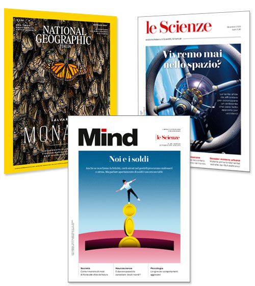 National Geographic + Le Scienze + Mind